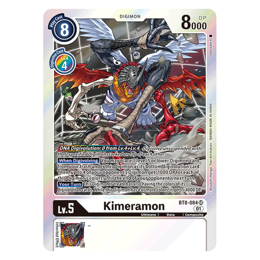 New Awakening BT8-084 - Kimeramon - Digimon Card Game