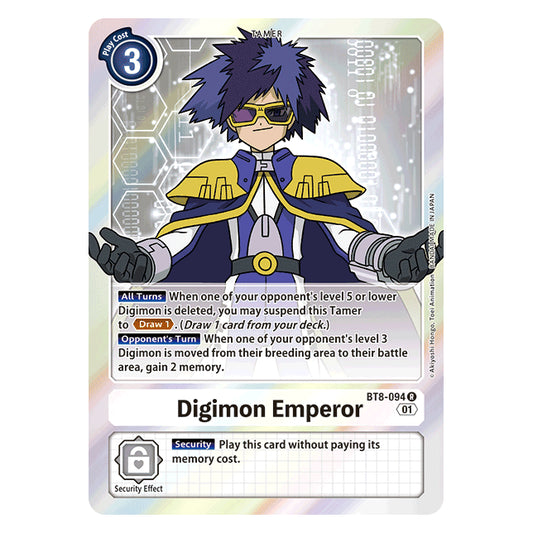 New Awakening BT8-094 - Digimon Emperor - Digimon Card Game