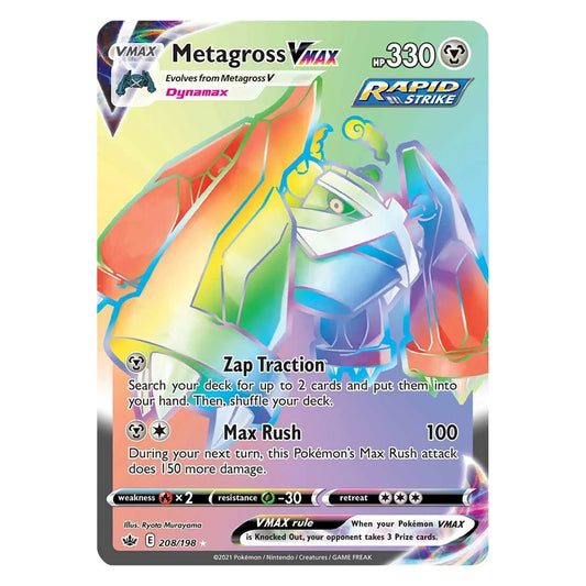 Chilling Reign 208/198 - Metagross VMAX - Pokemon
