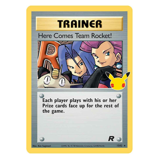 Celebrations Classic Collection 15/82 - Here Comes Team Rocket! - Pokemon