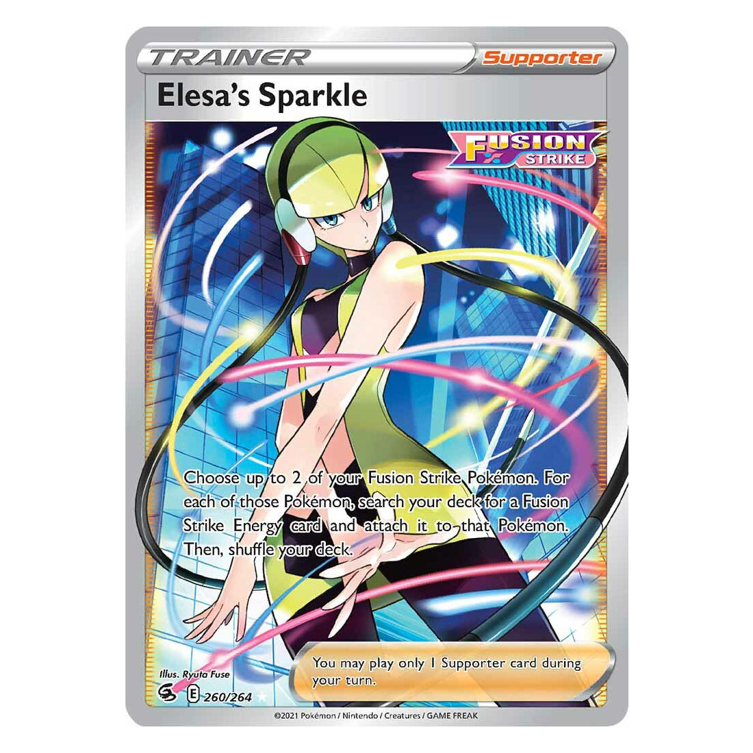 Fusion Strike 260/264 - Elesa's Sparkle - Pokemon
