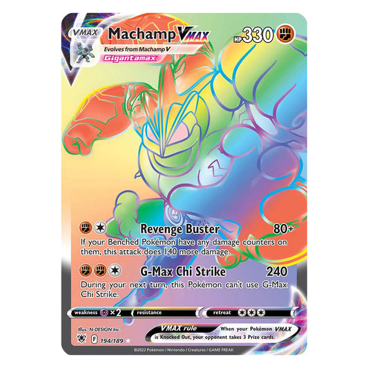 Astral Radiance 194/189 - Machamp VMAX - Pokemon
