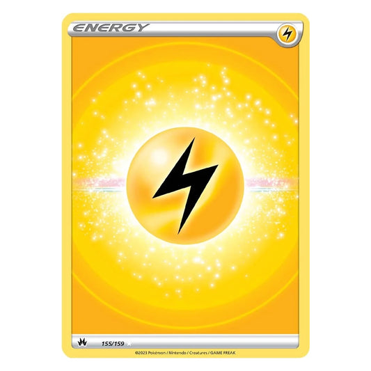 Crown Zenith 155/159 - Basic Lightning Energy - Pokemon